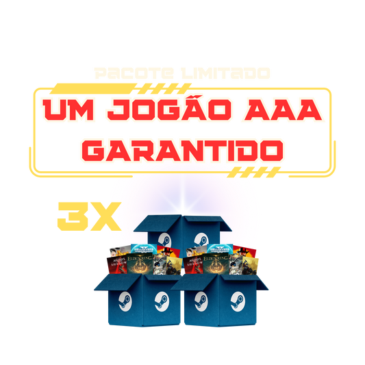 Kit 3 Mystery Boxes de Alto Nível