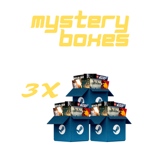Kit 3 Mystery Boxes